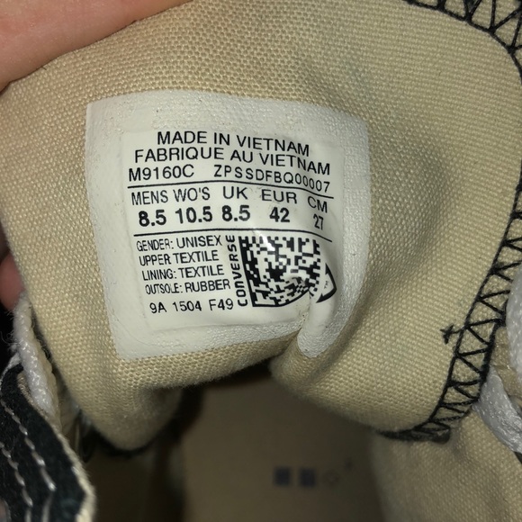 black converse high tops<3 - Picture 5 of 5